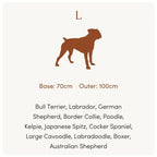 Luxury Boucle Dog Bed