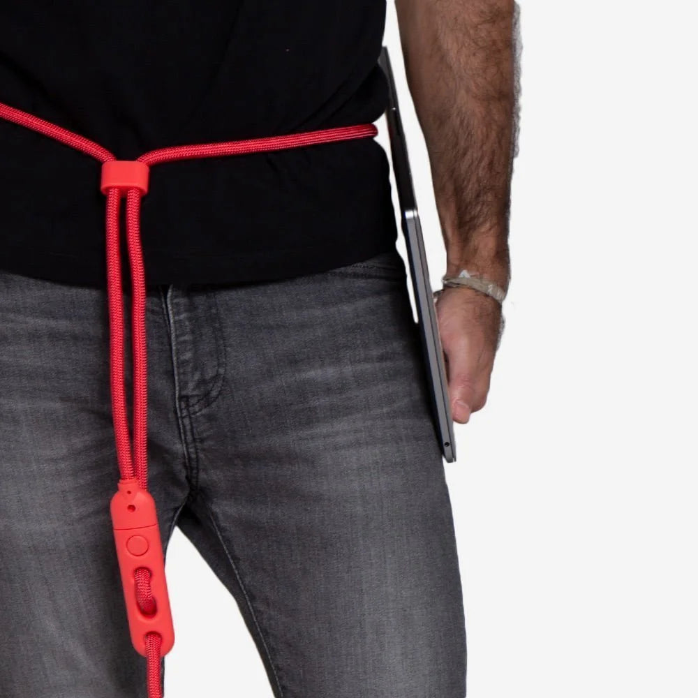 Neon Coral | FlexiWalk Leash
