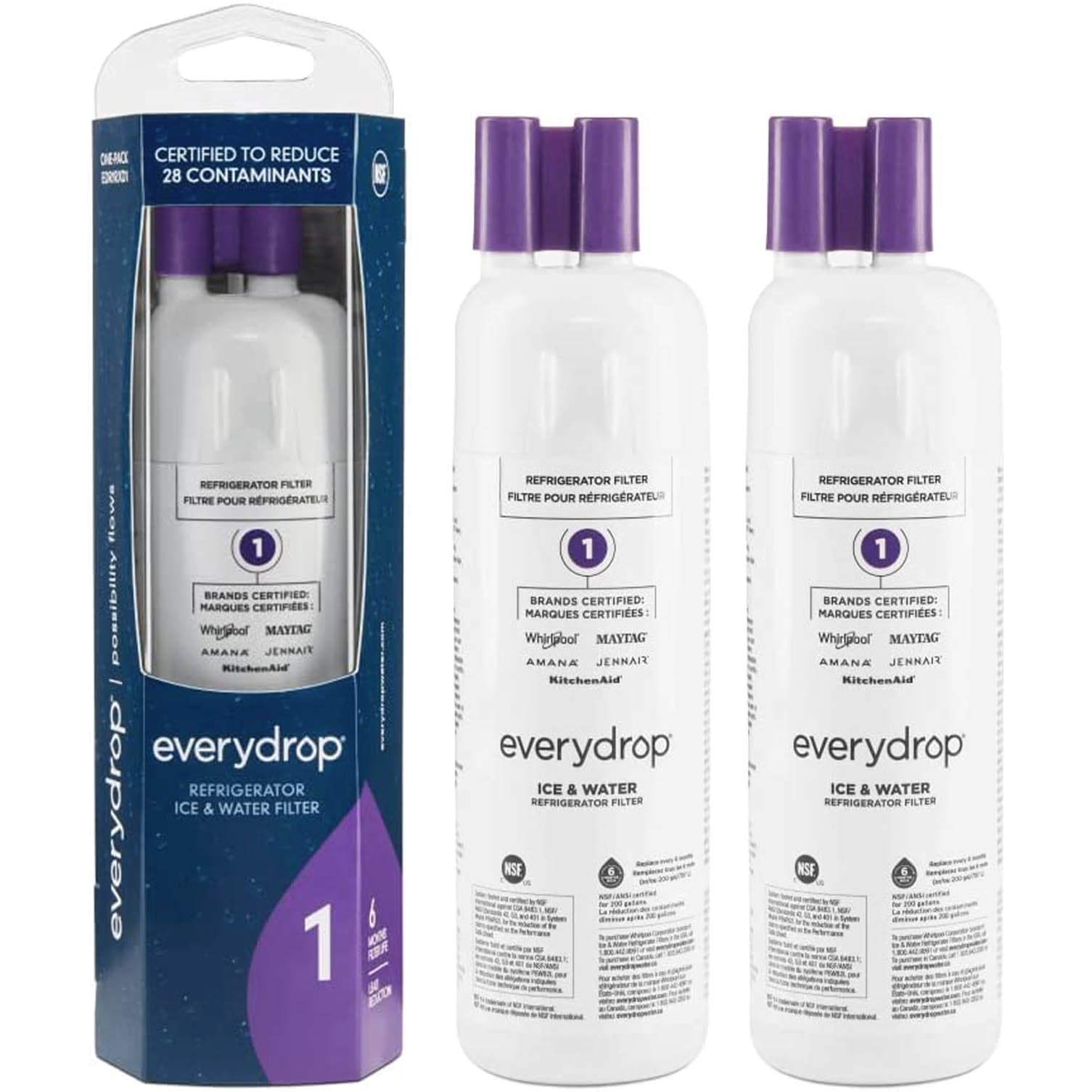 EDR1RXD1 Refrigerator Water Filter 1 - W10295370A
