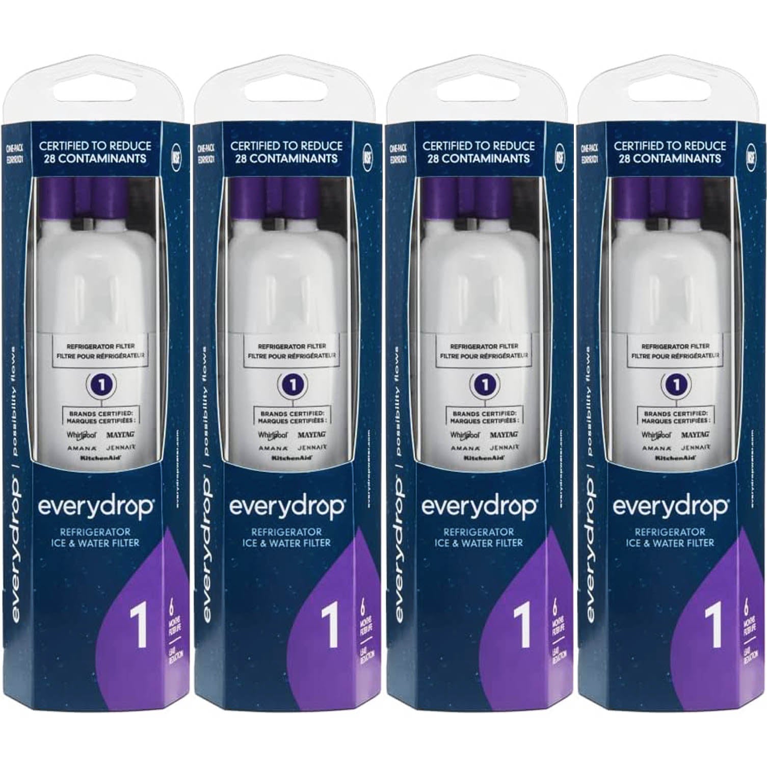 FILTER 1 - W10295370A refrigerator water filter 1 - EDR1RXD1