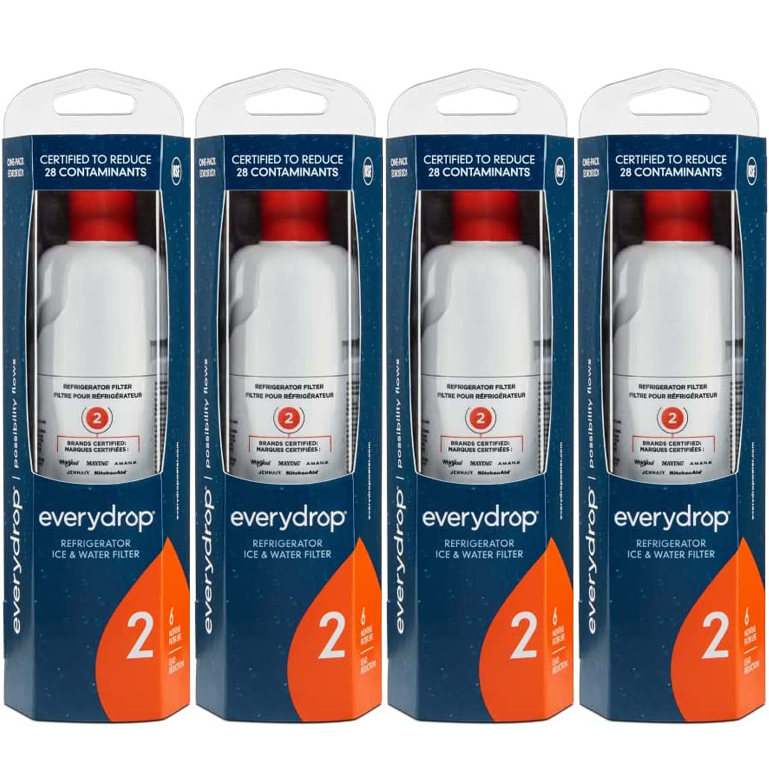 FILTER 2 - W10413645A refrigerator water filter 2 - EDR2RXD1