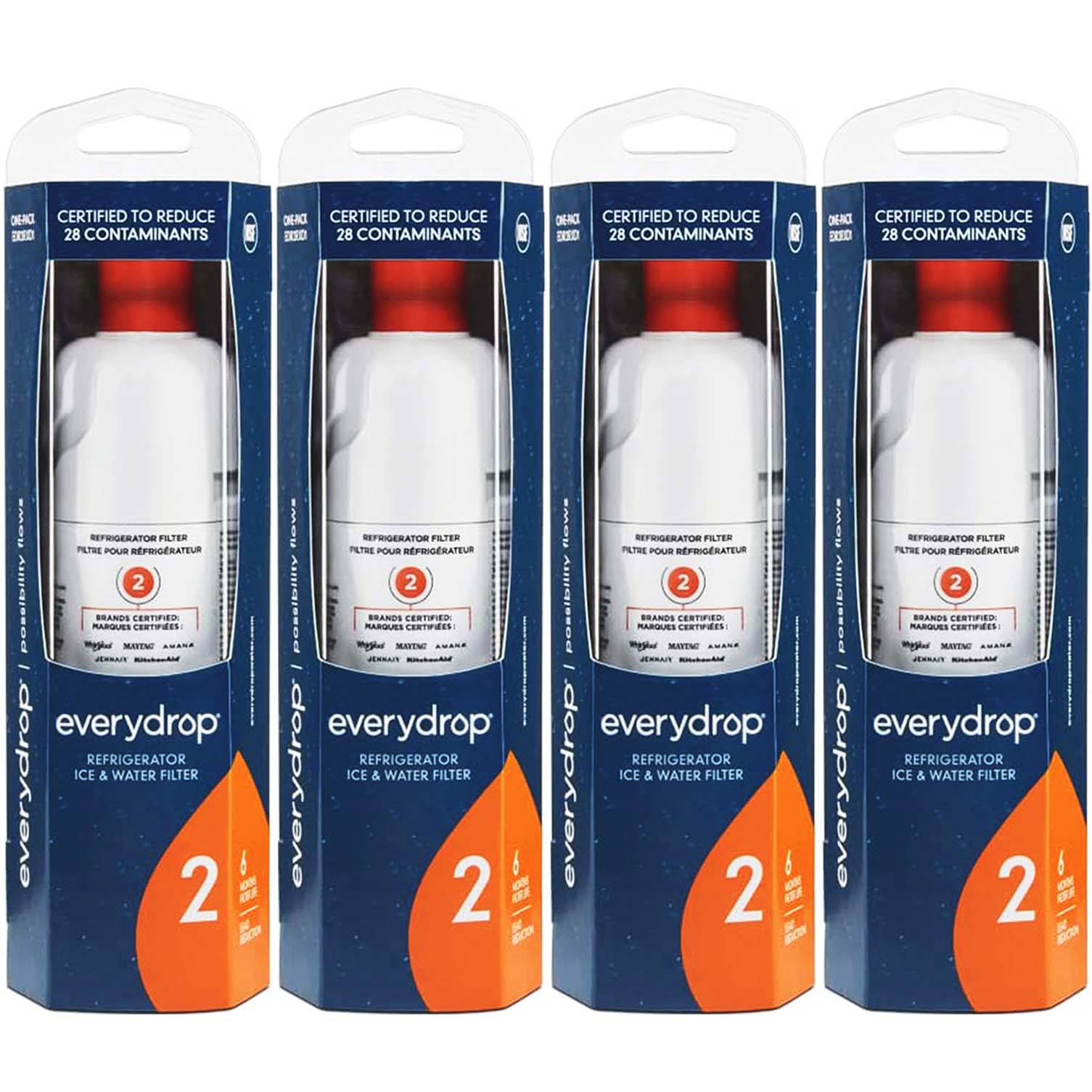 EDR2RXD1 water filter 2 - W10413645A refrigerator water filter 2