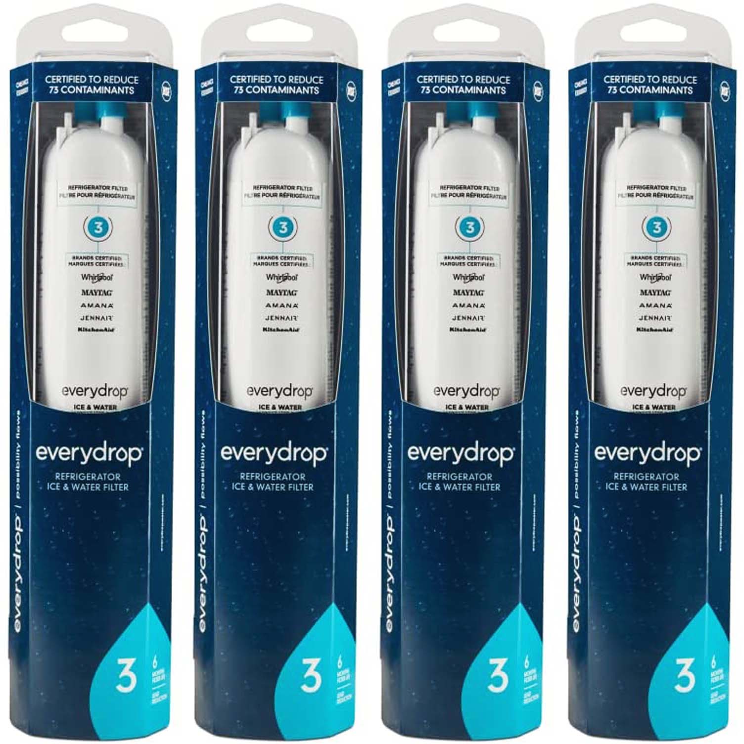 FILTER 3 - 9083 refrigerator water filter 3 - EDR3RXD1