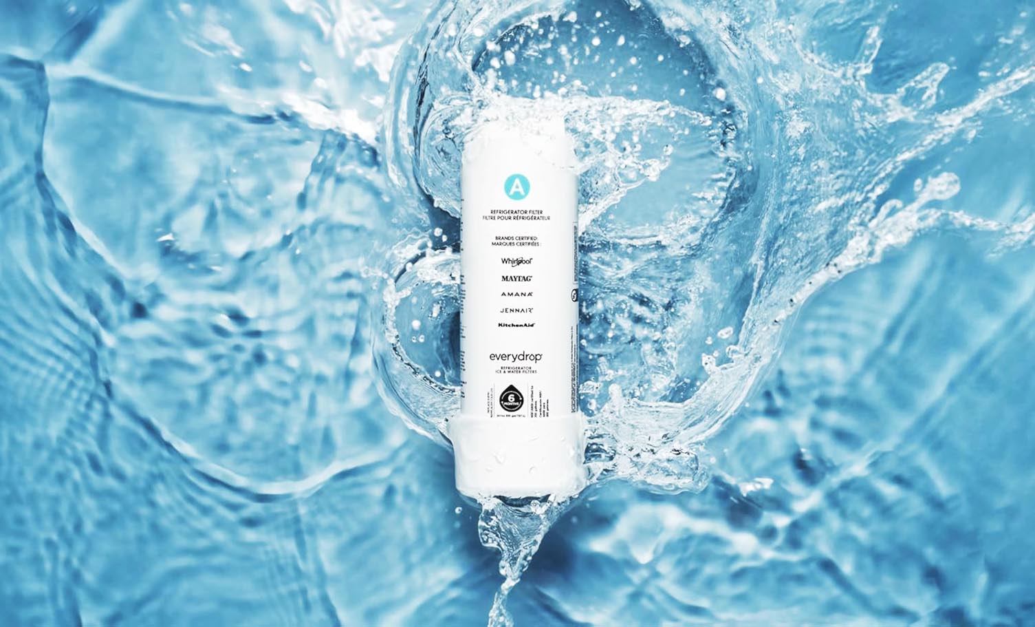EDRARXD1 refrigerator water filter A - WATER FILTER A