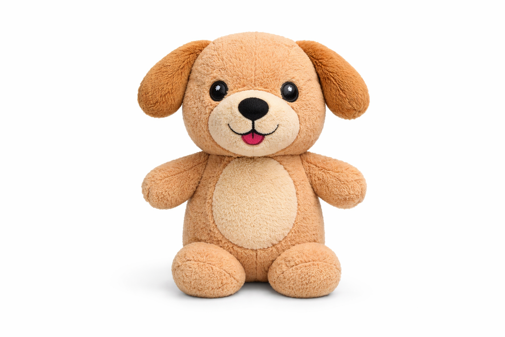 Dog Squeaky Plush Toy – Bite Resistant Interactive Chew Toy