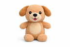 Dog Squeaky Plush Toy – Bite Resistant Interactive Chew Toy