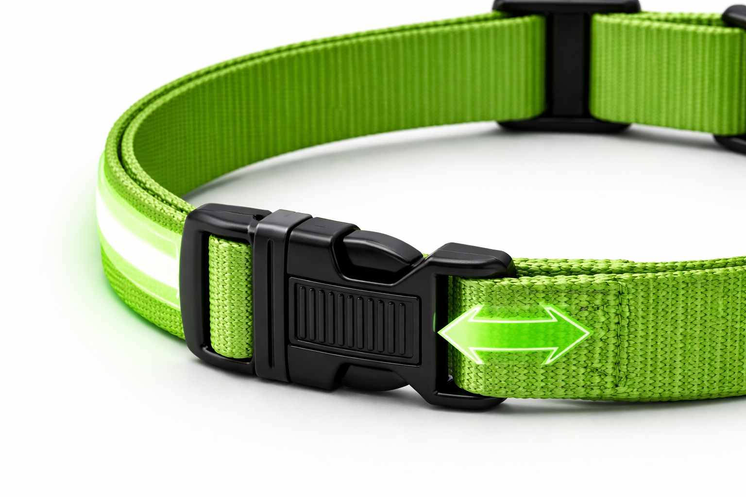 LED Dog Collar Rechargeable – Glow in the Dark Safety Collar for Night Walking