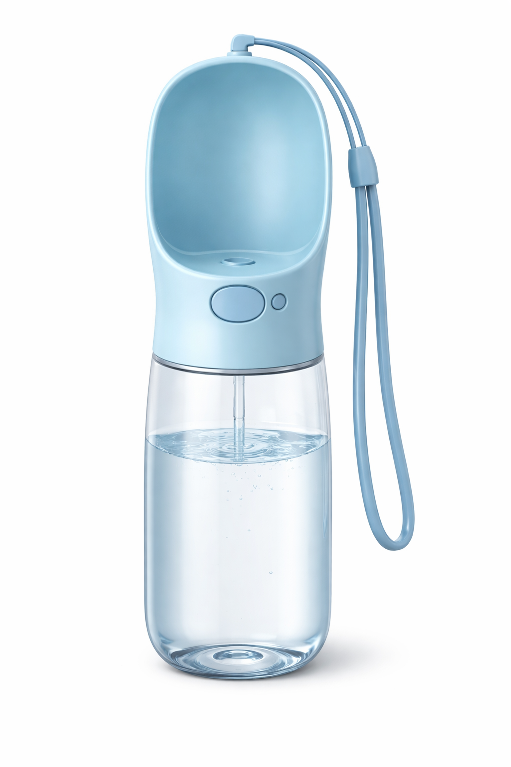 Portable Dog Water Bottle – Leak Proof Travel Water Dispenser with Bowl